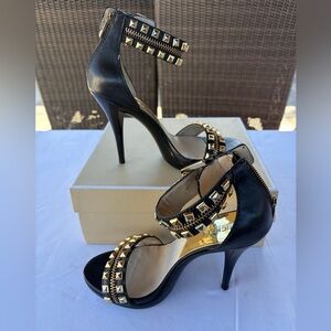 Michael Kors Rock N Roll Ankle Heels, Size 8.5